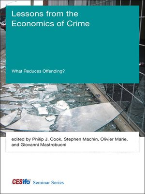 cover image of Lessons from the Economics of Crime